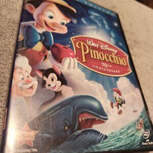 WALT DISNEY PINOCCHIO 70th ANNIVERSARY PLATINUM EDITION 2 DVD SET